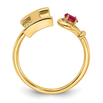 10k Yellow Gold Rings Style 10XNR81IY - Classique Jewelry Inc.