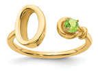 10K Yellow Gold / O