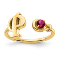 10K Yellow Gold / P