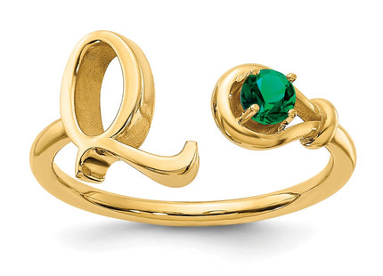 10k Yellow Gold Rings Style 10XNR81QY - Classique Jewelry Inc.