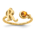 10K Yellow Gold / R