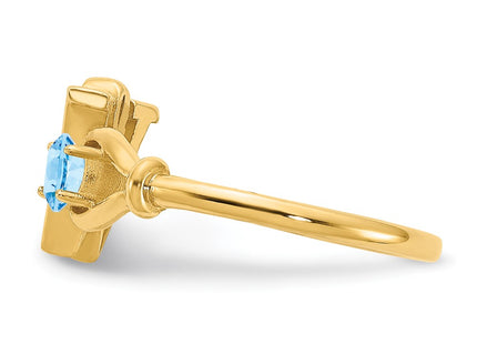 10k Yellow Gold Rings Style 10XNR81WY - Classique Jewelry Inc.