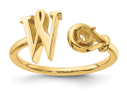 10k Yellow Gold Rings Style 10XNR81WY - Classique Jewelry Inc.