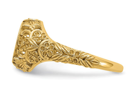 10k Yellow Gold Rings Style 10XNR82Y - Classique Jewelry Inc.