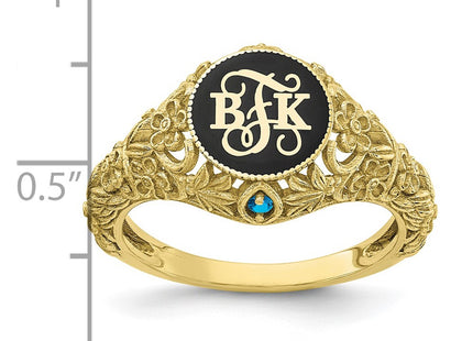 10k Yellow Gold Rings Style 10XNR82Y - Classique Jewelry Inc.