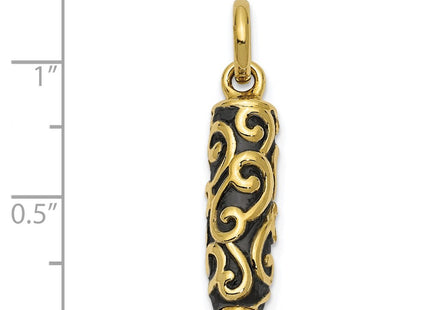 10k Yellow Gold Pendants Style 10YQSX179 - Classique Jewelry Inc.