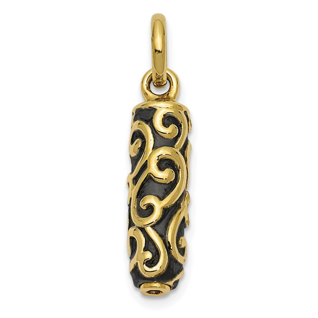 10k Yellow Gold Pendants Style 10YQSX179 - Classique Jewelry Inc.