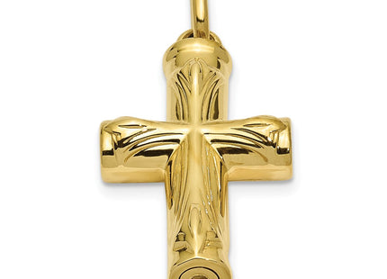 10k Yellow Gold Pendants Style 10YQSX420 - Classique Jewelry Inc.