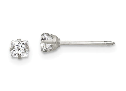 Stainless Steel Earrings Style 112E - Classique Jewelry Inc.