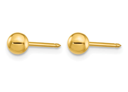 Stainless steel earrings, alternate view