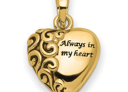 14k Yellow Gold Pendants Style 14YQSX173 - Classique Jewelry Inc.