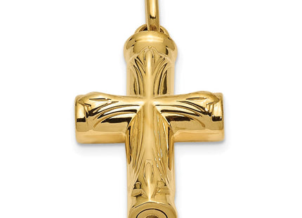 14k Yellow Gold Pendants Style 14YQSX420 - Classique Jewelry Inc.
