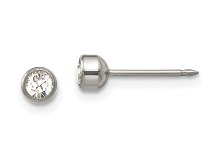 Titanium Earrings Style 17E - Classique Jewelry Inc.