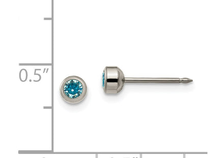 Titanium Earrings Style 18E - Classique Jewelry Inc.
