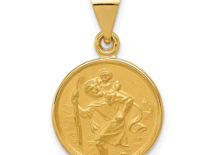 18K gold pendant