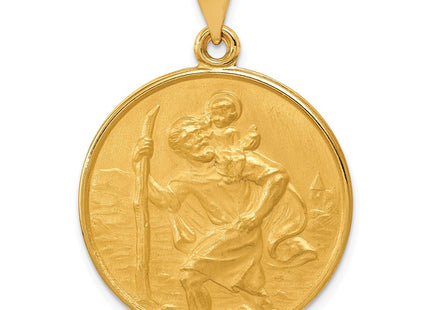 18k Yellow Gold Pendants Style 18XR14 - Classique Jewelry Inc.