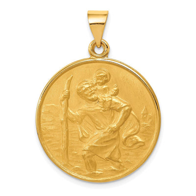 18K gold pendant