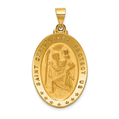 18K gold pendant