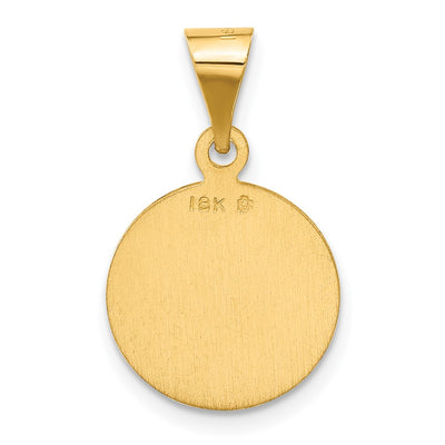 18K Our Lady of Perpetual Help Medal Pendant