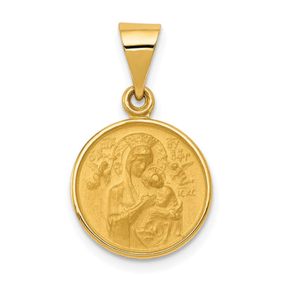 18K gold pendant
