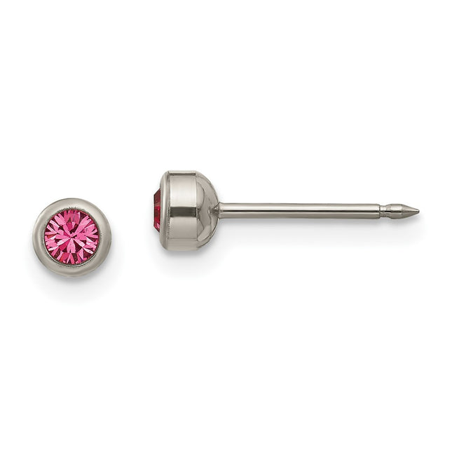 Titanium Earrings Style 19E - Classique Jewelry Inc.