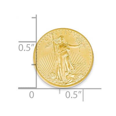 22K 1/10 oz American Gold Eagle Coin