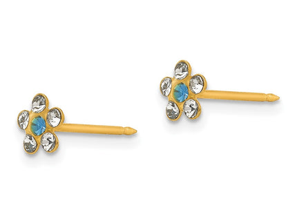 14k Yellow Gold Earrings Style 217E - Classique Jewelry Inc.