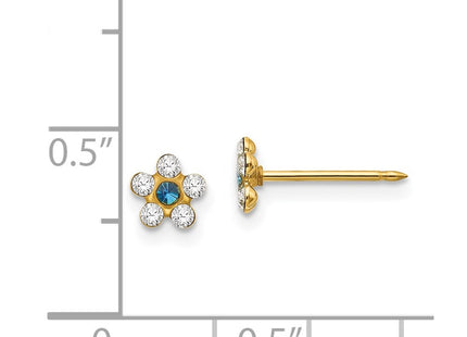 14k Yellow Gold Earrings Style 217E - Classique Jewelry Inc.