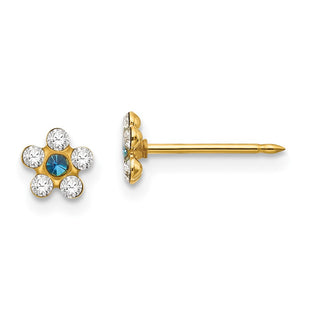14k Yellow Gold Earrings Style 217E - Classique Jewelry Inc.