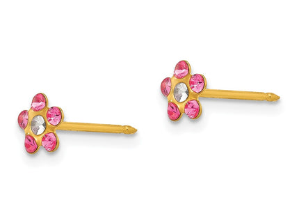 14k Yellow Gold Earrings Style 223E - Classique Jewelry Inc.