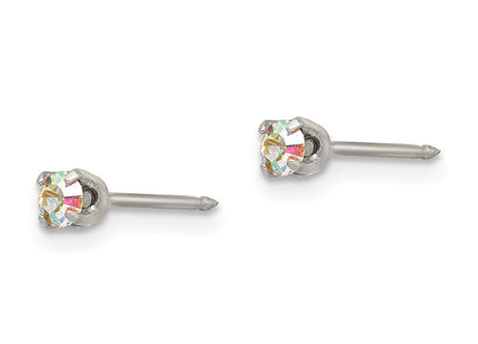 Stainless Steel Earrings Style 228E - Classique Jewelry Inc.