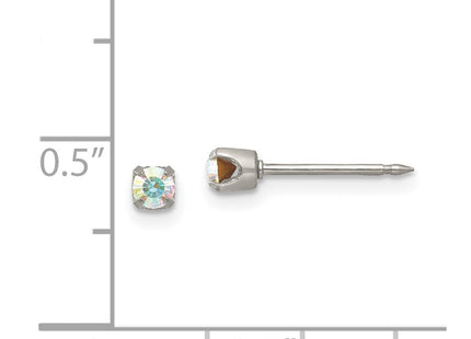 Stainless Steel Earrings Style 228E - Classique Jewelry Inc.