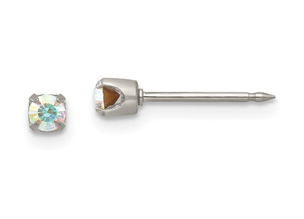 Stainless Steel Earrings Style 228E - Classique Jewelry Inc.