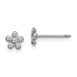 14k White Gold Earrings Style 230E - Classique Jewelry Inc.