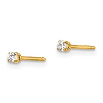 Inverness 14K CZ Earrings