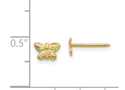 14k Yellow Gold Earrings Style 269E - Classique Jewelry Inc.