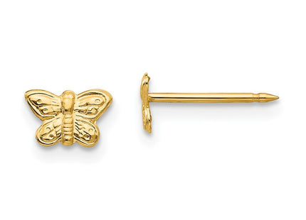 14k Yellow Gold Earrings Style 269E - Classique Jewelry Inc.