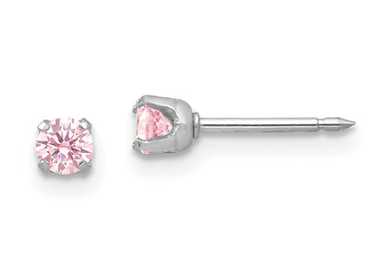 14k White Gold Earrings Style 273E-SP - Classique Jewelry Inc.