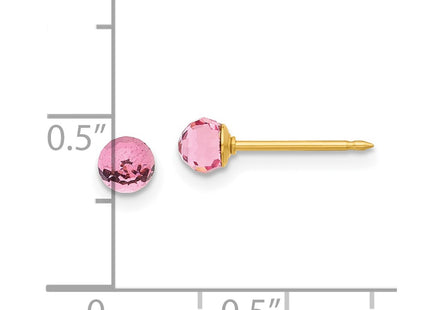 14k Yellow Gold Earrings Style 305E - Classique Jewelry Inc.