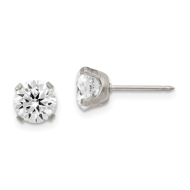 Stainless Steel Earrings Style 353E - Classique Jewelry Inc.