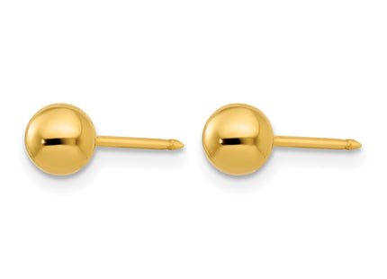 Inverness 14k Ball Post Earrings