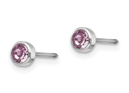 14k White Gold Earrings Style 456E - Classique Jewelry Inc.