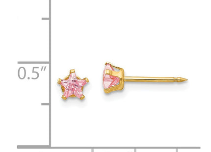 14k Yellow Gold Earrings Style 473E - Classique Jewelry Inc.