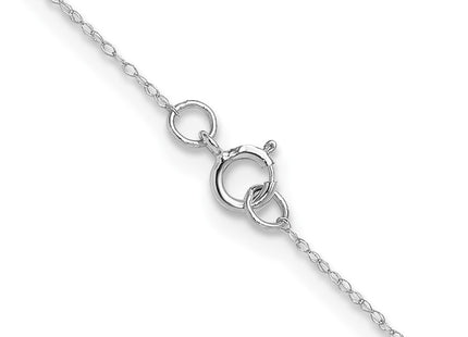14k White Gold Chains Style 4RW-24 - Classique Jewelry Inc.