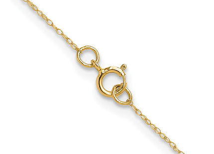 14K gold rope link chain, another view