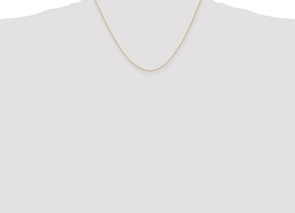 14k . Carded Cable Rope Chain, 18 x 0.4mm