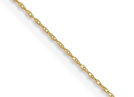 14K gold rope link chain