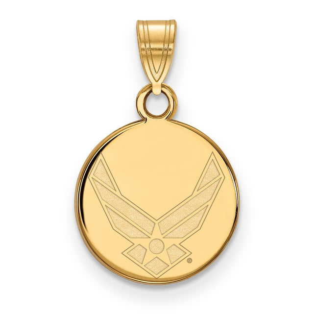 14k Yellow Gold Pendants Style 4Y028USAF - Classique Jewelry Inc.