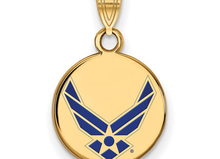 14k Yellow Gold Pendants Style 4Y029USAF - Classique Jewelry Inc.