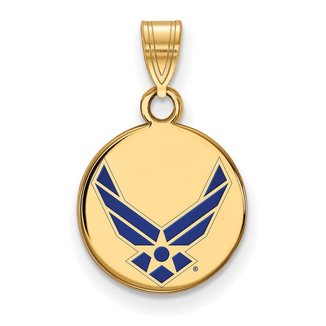 14k Yellow Gold Pendants Style 4Y029USAF - Classique Jewelry Inc.